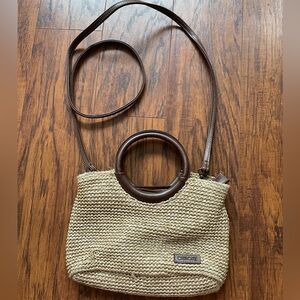 Vintage Cherokee straw bag